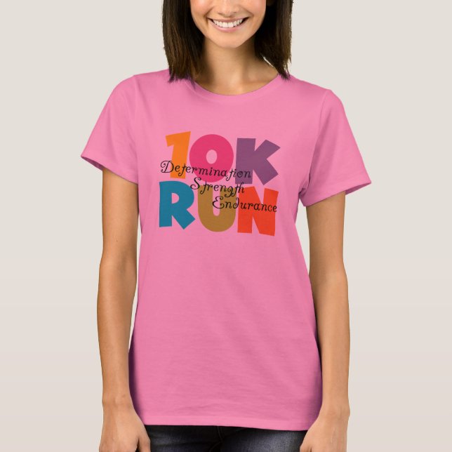 10K Run Multi T-Shirt (Front)