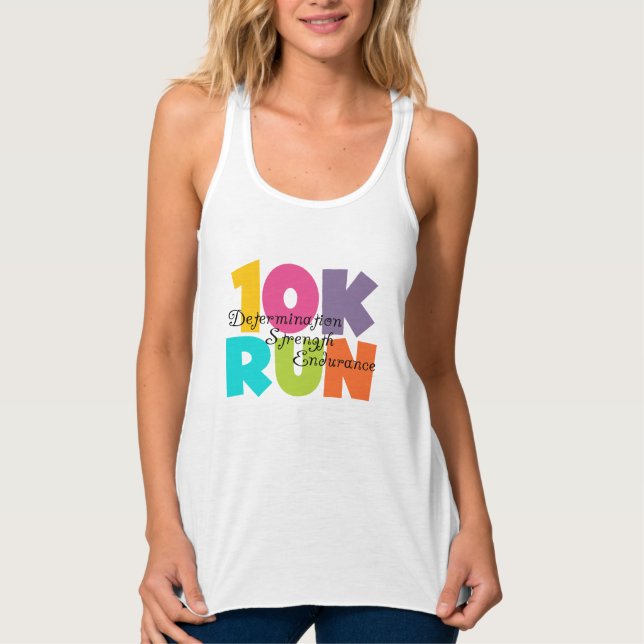 10K Run Multi Tank Top (Front)