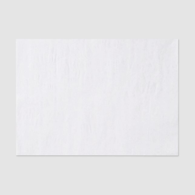 10lb Tissue Paper, White Paper (Front)