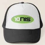 10nis Tennis Brand Trucker Hat at Zazzle