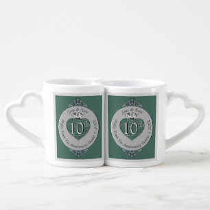 10th.11th,20th,25th,70th, Grey Lovers' mug
