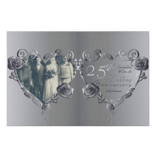 10th,11th,20th,25th,70th Wedding Anniversary Faux  Canvas Print