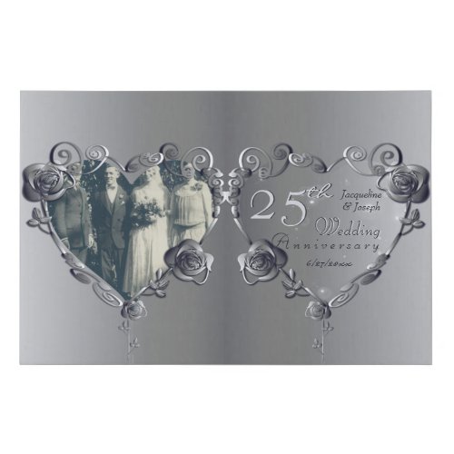 10th,11th,20th,25th,70th Wedding Anniversary Faux 