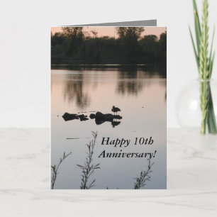 10th Anniversary Card