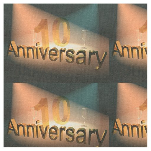 10th anniversary fabric ! 