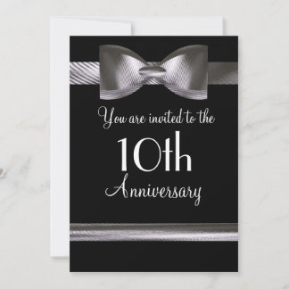 10th Anniversary Invitation