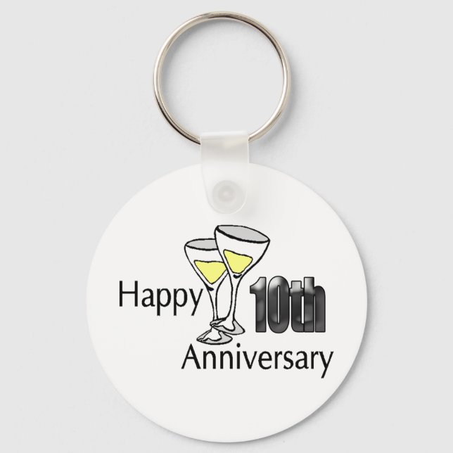 10th anniversary keychain (Front)