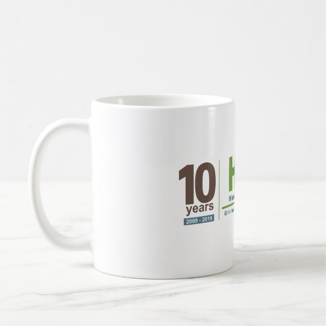 10th Anniversary Mug (Left)