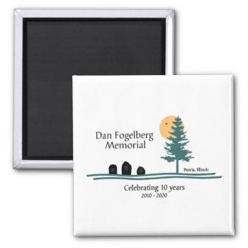 10th Anniversary Rocks Magnet by DF_Memorial_Weekend at Zazzle