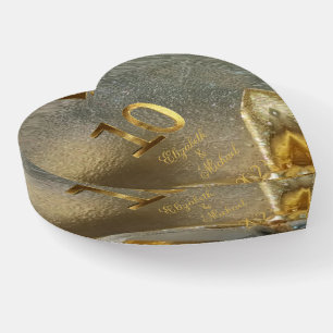 10th Anniversary Tin Wedding Add Name or Text Paperweight