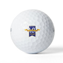 10th Anniversary Year Celebration Golf Balls