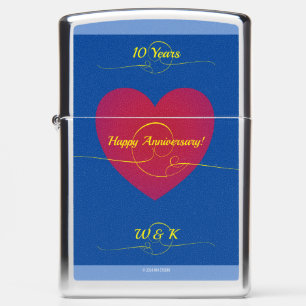 10th Anniversary Zippo Lighter