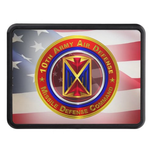 10th Army Air and Missile Defense Command Hitch Co Hitch Cover