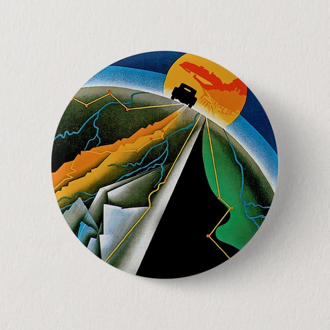 10th Automobile Rally de Monte Carlo Button (Front)