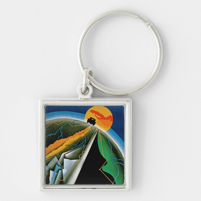 10th Automobile Rally de Monte Carlo Keychain (Front)