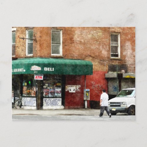 10th Ave Deli in Manhattan Postcard