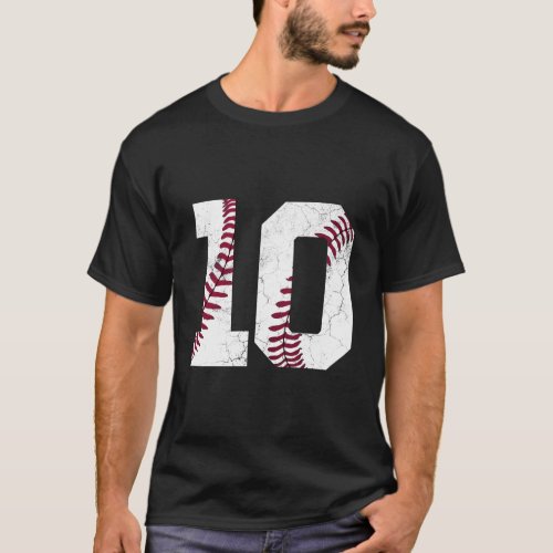 10Th Baseball Ten 10 2013 T_Shirt
