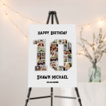 10th Birthday Anniversary Number 10 Photo Collage Foam Board<br><div class="desc">Celebrate 10th birthday or wedding anniversary with this printable photo collage foam board. Choose your favorite photos for display. Customize the name, text and date to fit your occasion. This will be a lovely keepsake with personalized message to look back on with family and friends. If you need any other...</div>