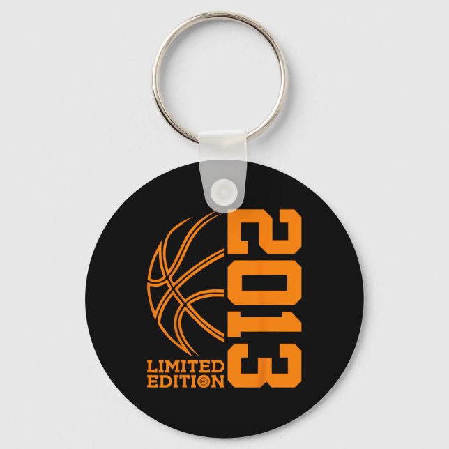 10th BIRTHDAY BASKETBALL LIMITED EDITION 2013  Keychain (Front)