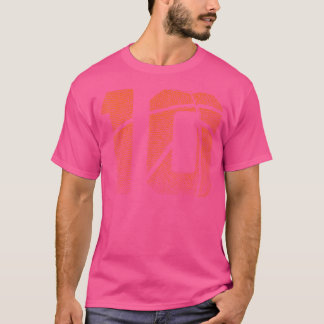 10Th Birthday Boy Basketball Player Basketball 10 T-Shirt