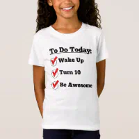 Kids T-Shirts – 10th Birthday 10 Years Old Boy Girl Funny Dabbing