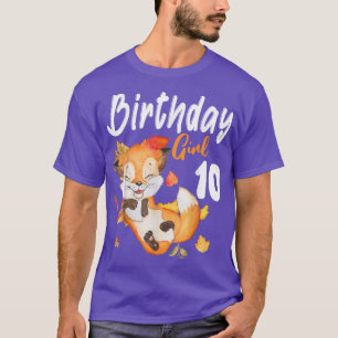 10th Birthday Foes Fo Lover 10 Years Old 11 T-Shirt