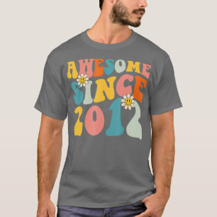 10th Birthday Gifts Awesome Since 2012 10 Years Ol T-Shirt