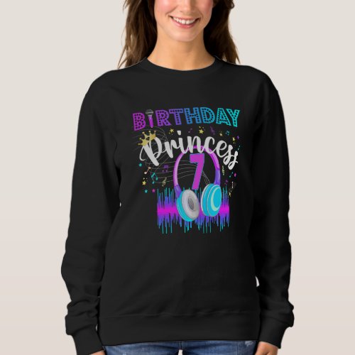 10th Birthday Rockstar Theme Music Party Karaoke G Sweatshirt