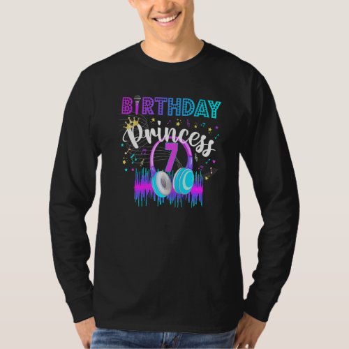 10th Birthday Rockstar Theme Music Party Karaoke G T_Shirt