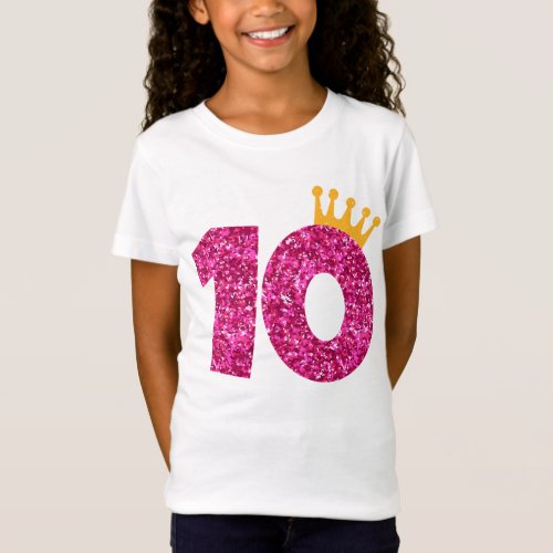 10th Birthday Shirt Its My 10th Birthday 10 Year  T_Shirt