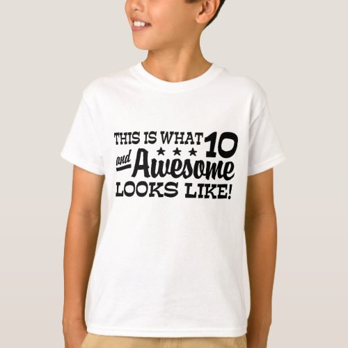 10th Birthday T_Shirt