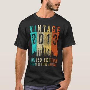 10th Birthday Vintage 2013 10 Years Old T-Shirt