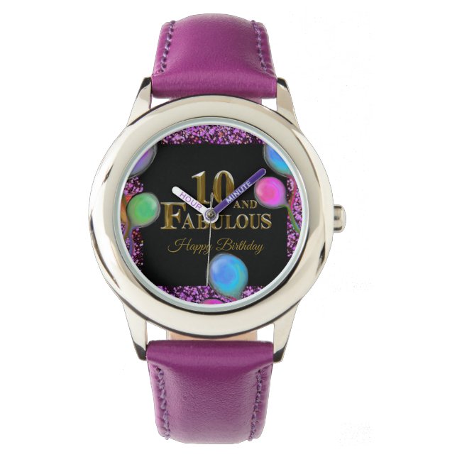 10th  Birthday  Watch (Front)