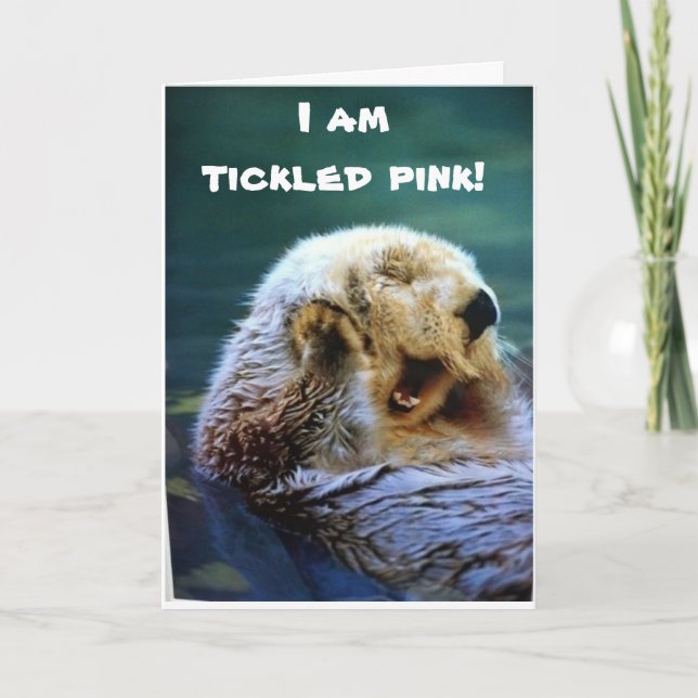 **10th BIRTHDAY** WOW "DOUBLE DIGITS" SAYS OTTER Card (Front)