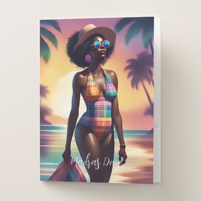 10th edition of Madras Day - Limited Edition #1 Pocket Folder (Front)