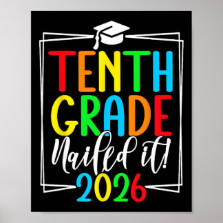 10th Grade Grad 2026 Sophomore Grad Poster