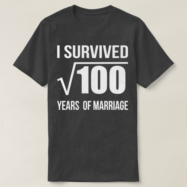 10th Marriage Anniversary Wedding Gift 10 years We T-Shirt (Design Front)