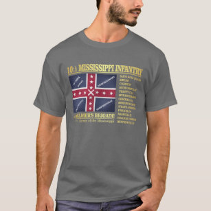 10th Mississippi Infantry (BA2) T-Shirt