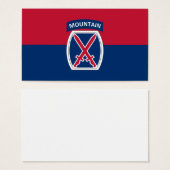 10th Mountain Division (Front & Back)