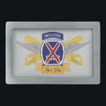 10th Mountain Division Aviation (AVN) Belt Buckle<br><div class="desc">10th Mountain Division Aviation (AVN) "Fly To Glory"</div>