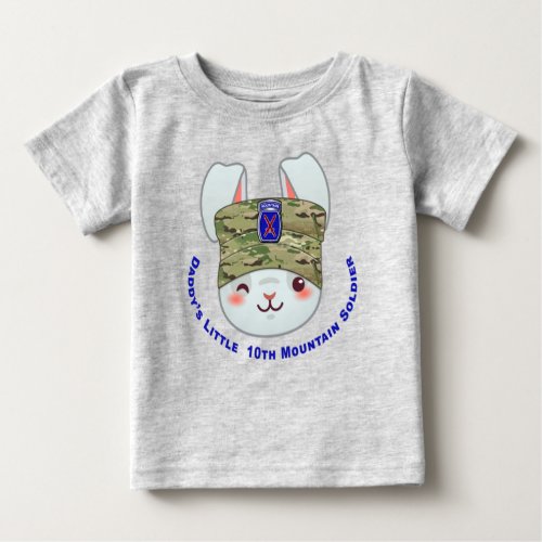 10th Mountain Division  Baby T_Shirt