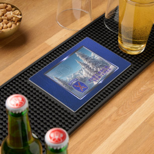 10th Mountain Division  Bar Mat