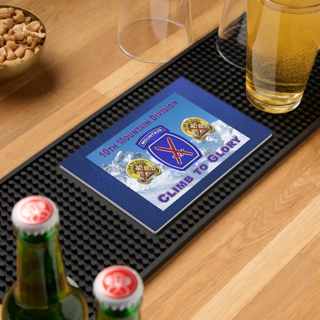 10th Mountain Division  Bar Mat (Insitu (Bar 2))
