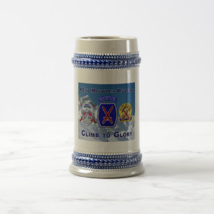 10th Mountain Division Beer Stein