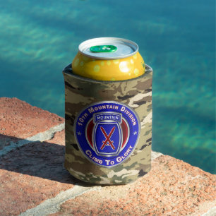 10th Mountain Division Can Cooler
