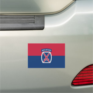 10th Mountain Division Car Magnet