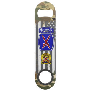 10th Mountain Division “Climb To Glory” Bar Key