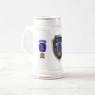 10th Mountain Division “Climb To Glory” Beer Stein