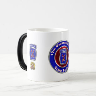 10th Mountain Division “Climb To Glory” Color Morph Mug