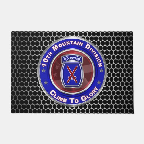 10th Mountain Division Climb To Glory Doormat